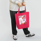 IzXu.のNewspaper/pink Tote Bag