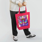 💖宇宙整体♪🌈♪こころからだチャンネル♪💖のcosmicmeditation rainbow  wing Tote Bag