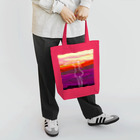 シンプルなグッズ やこ屋の夕色の彼女 Tote Bag