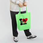 MEIKO701のI Loveダックストートバッグ Tote Bag