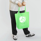 QUAYSIDESのJapan Street in VR / White Tote Bag