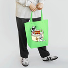 J's Mart 2ndのたまとクロとクリスマスケーキ Tote Bag