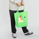 月の隠れ家の柴犬さんとりすさんのもふしっぽ Tote Bag