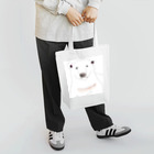 お花屋さんのしろくま Tote Bag