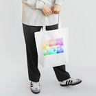 bayashinoriのJELLYFISH POP ART(クラゲポップアート) グラデーション Tote Bag