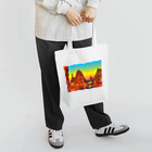 GALLERY misutawoのドレスデン 夕暮れの街角 Tote Bag