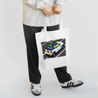 GALLERY misutawoの白のミニコンバーチブル Tote Bag