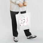 uekiのネコミミパーカーガール トートバッグ
