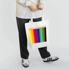 MIlle Feuille(ミルフィーユ) 雑貨店の12色色鉛筆 Tote Bag