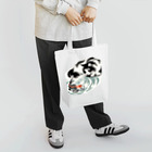 MakotOの猫と鯉（水墨画風） Tote Bag