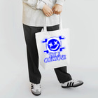 Ａ’ｚｗｏｒｋＳのニコちゃんクロスボーン BLU Tote Bag