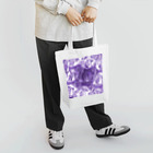 CRAZY-GIRLの歪んだ顔 Tote Bag