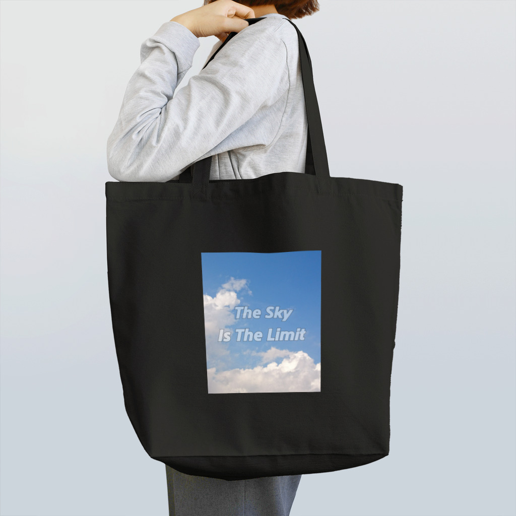 momomaのThe sky is the limit トートバッグ
