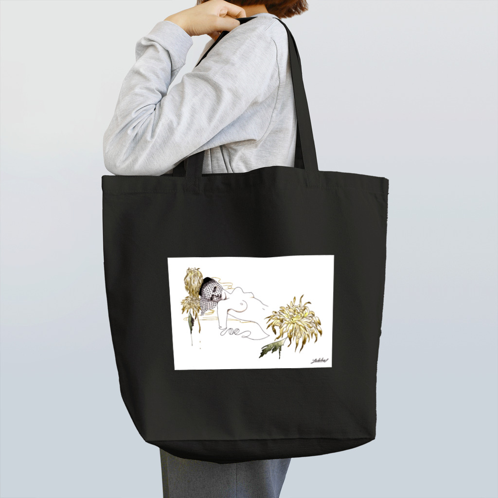 Loopmarkのすえたる菊 Tote Bag