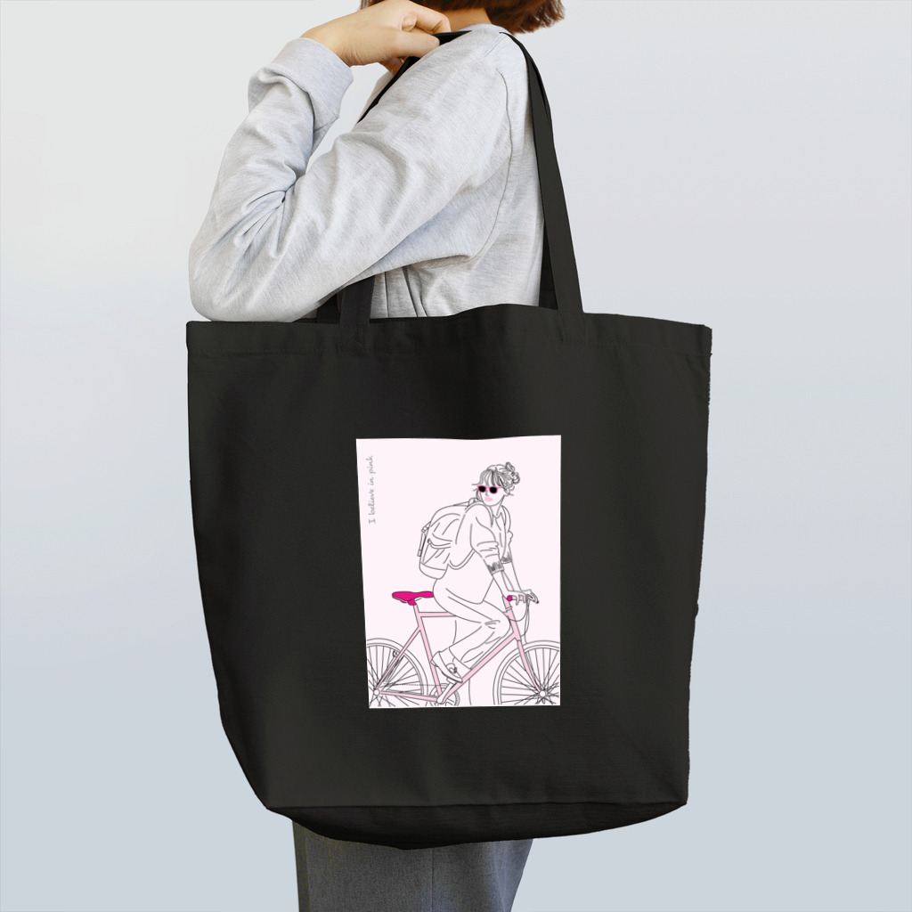Charging by 4yakaのfeeling the pink wind  Tote Bag