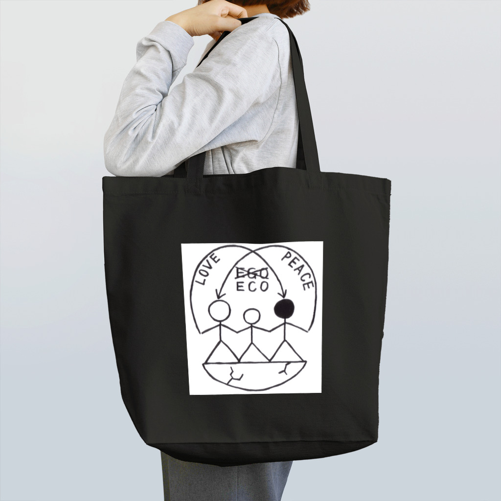 竜胆（りんどう）のHUMANed Tote Bag