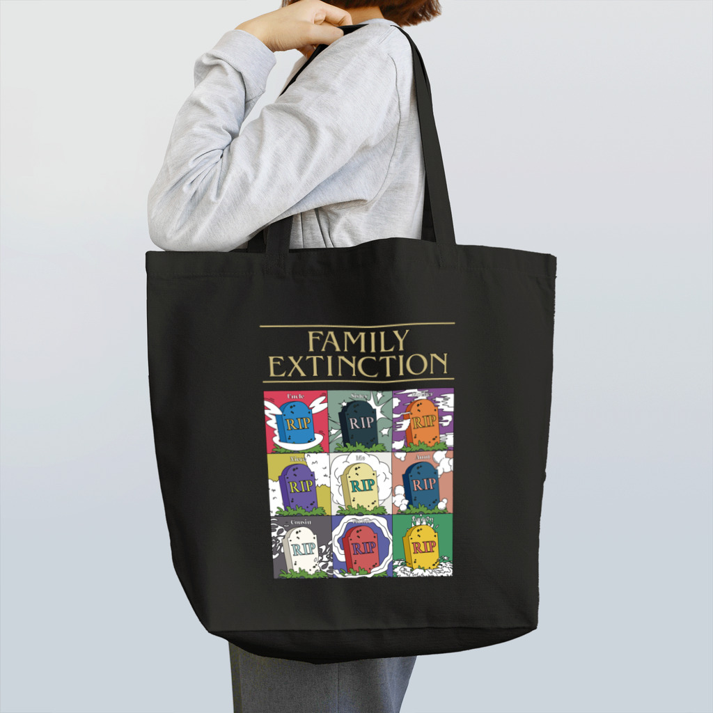Parallel Imaginary Gift ShopのFamily Extinction トートバッグ