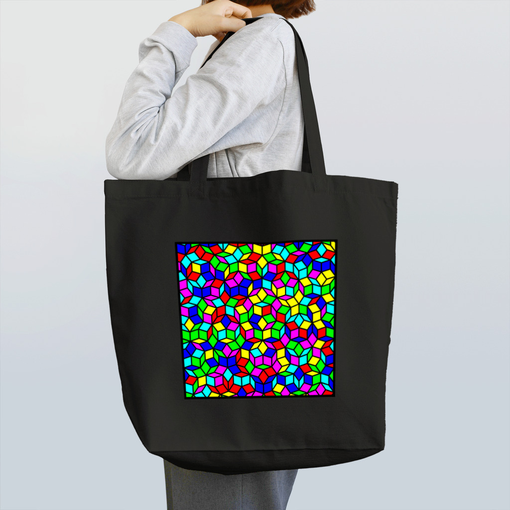 Miyanomae Manufacturingのペンローズモザイク（カラー） Tote Bag
