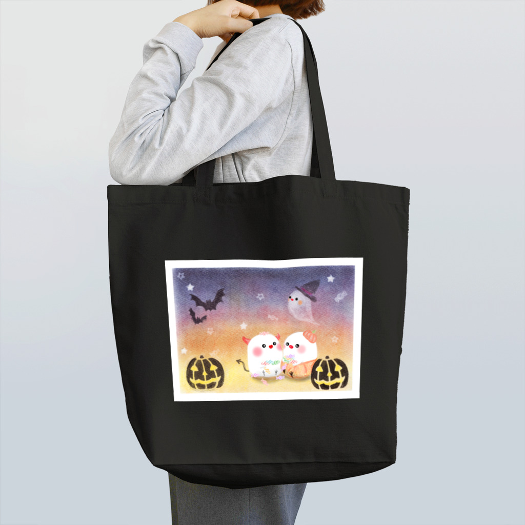 ちゅんすけ（ ●e● ）のちゅんすけのHalloween Tote Bag