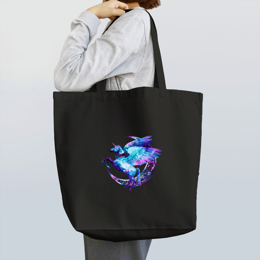 めだまやきファクトリーのトートバッグ(MOON_BK_A) Tote Bag