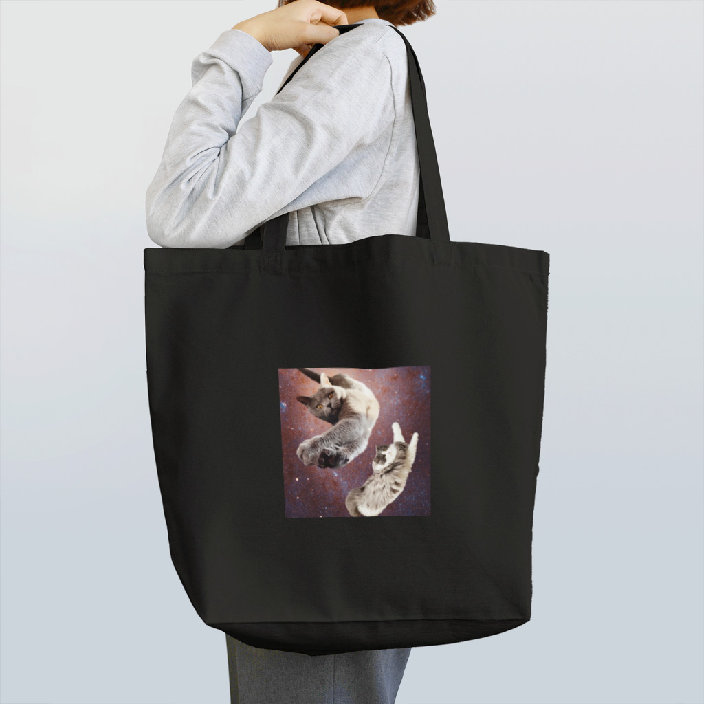 gonnonstoreの宇宙で浮遊するねっこ Tote Bag