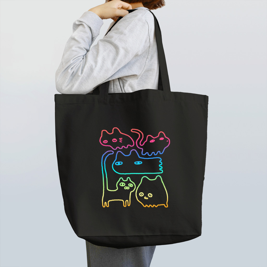 toxincatsの型に囚われたねこ Tote Bag