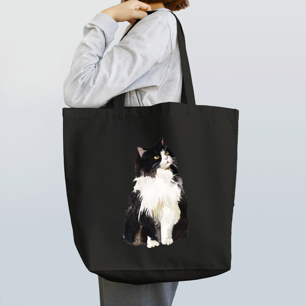 働かない委員会のネコねこ猫 トートバッグ