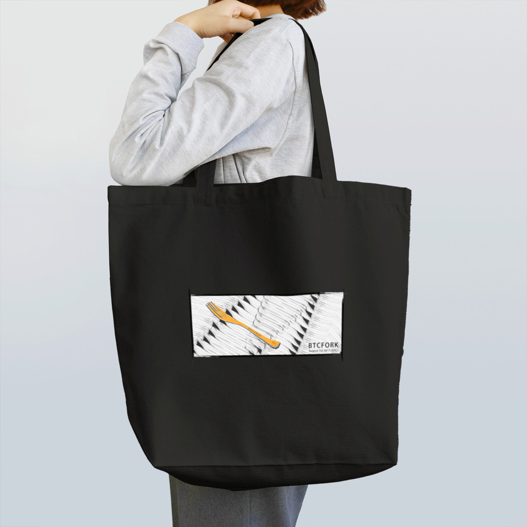 LOL CLOTHINGのBTCFORK by BFM33211 Tote Bag