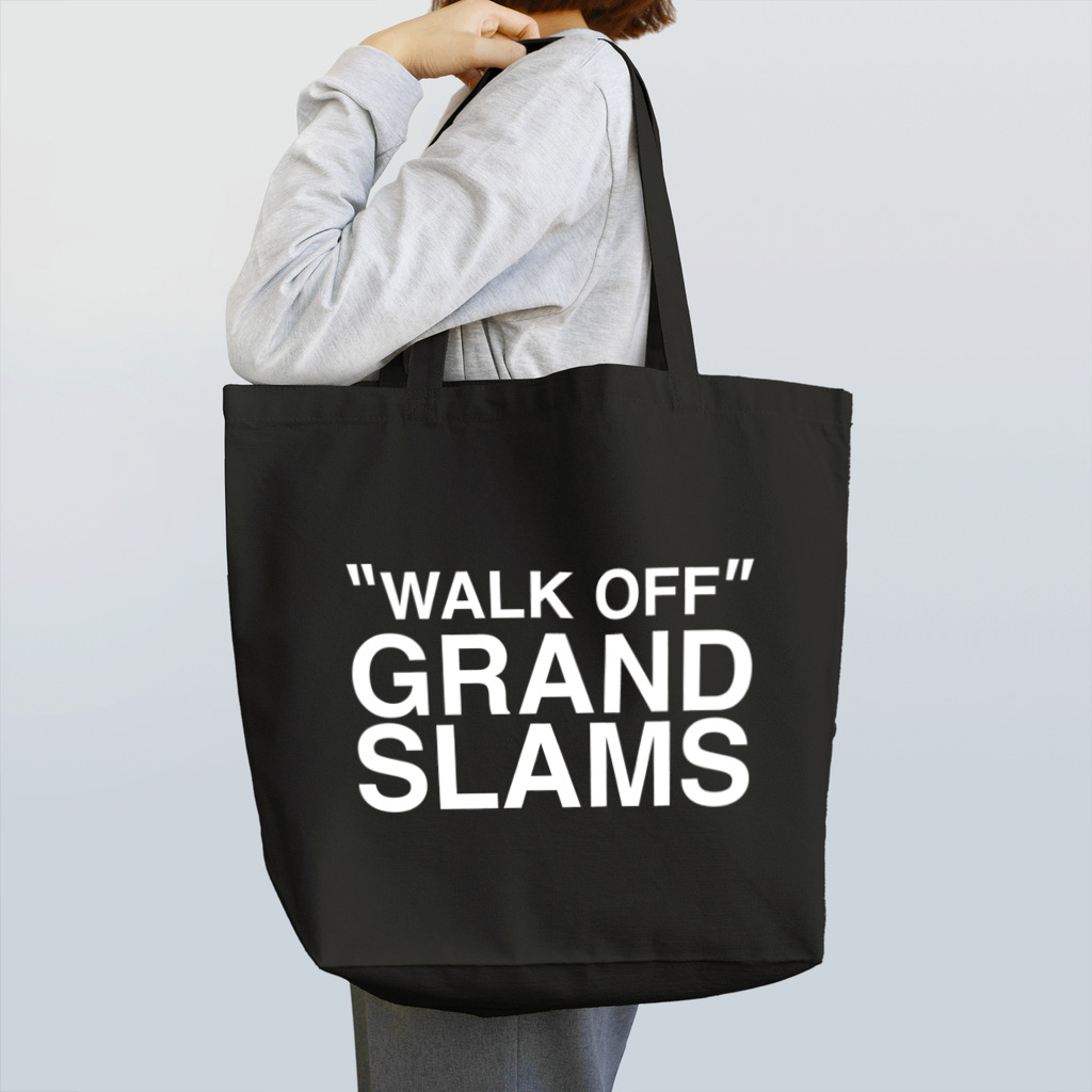 「GRAPHOLIC」のWALK OFF GRAND SLAMS -wht- トートバッグ