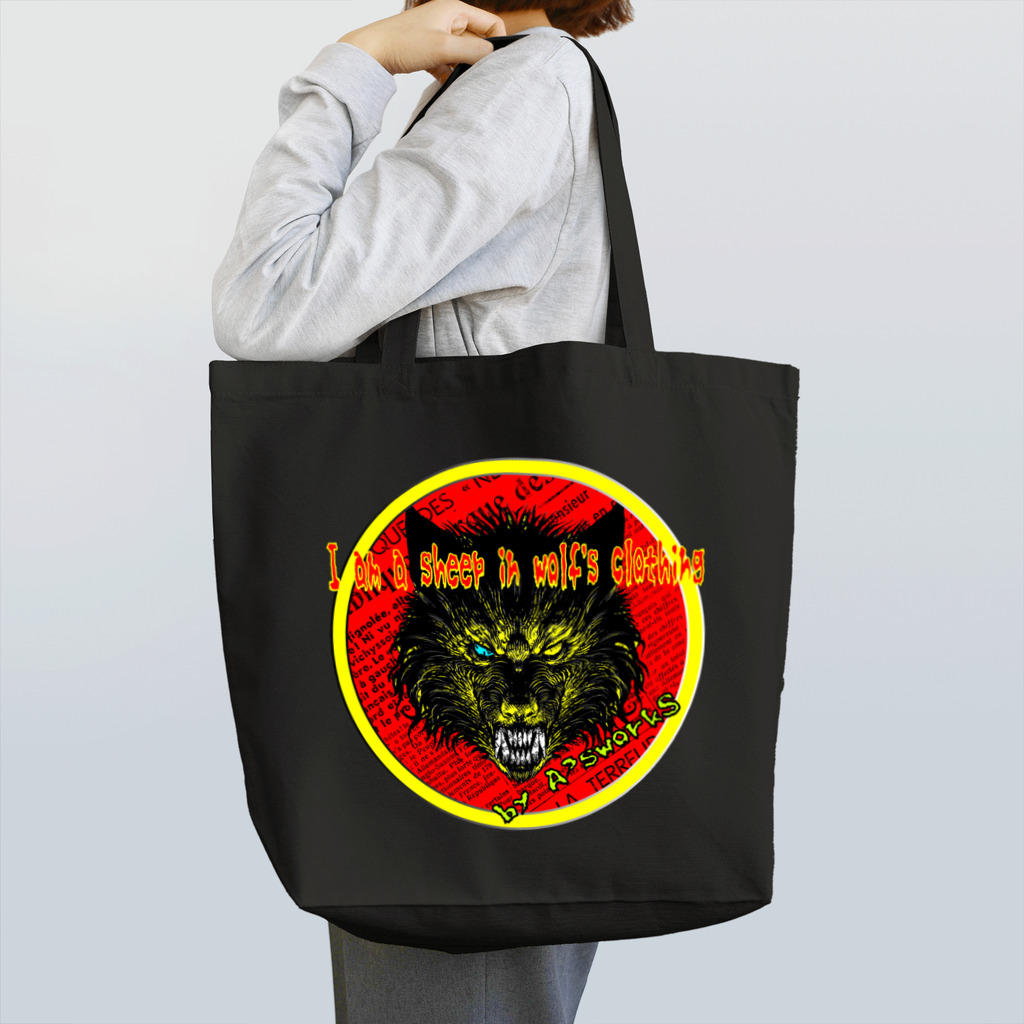 Ａ’ｚｗｏｒｋＳの狼の皮を被った羊 Tote Bag