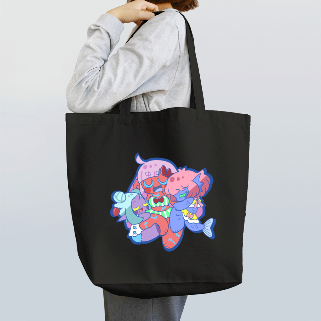 りんごフラッペの異形がーるず【寝】 Tote Bag