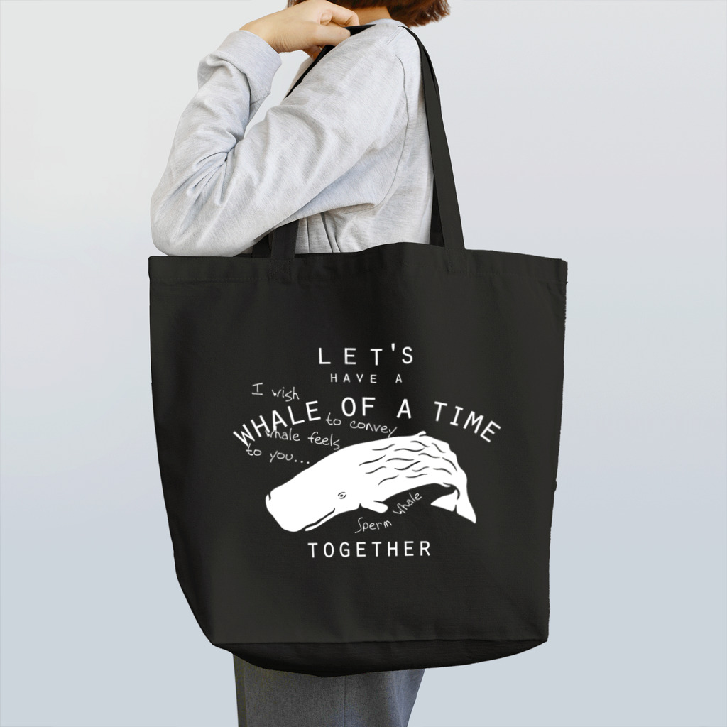 クジラの雑貨屋さん。のマッコウクジラ Tote Bag