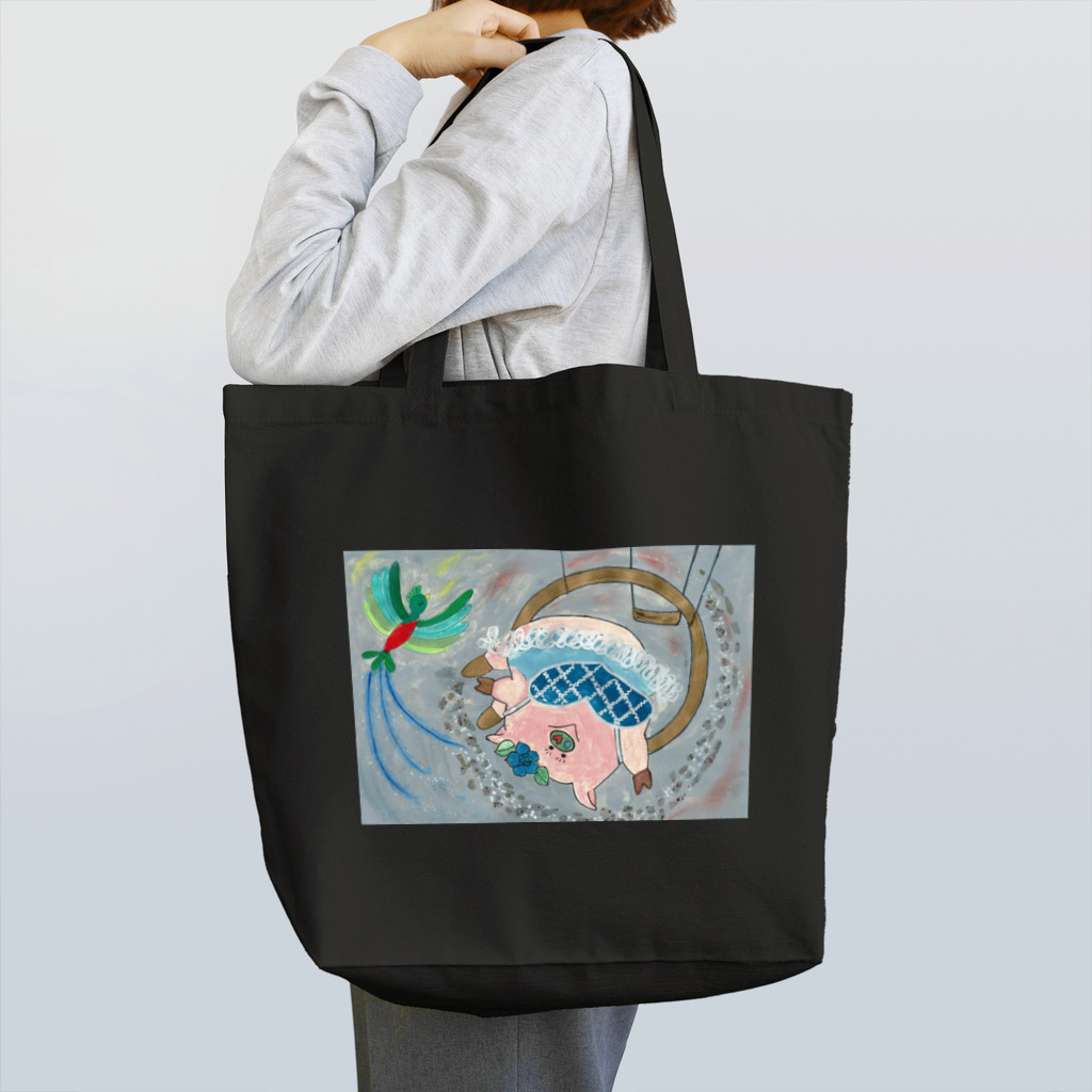 花と雲のサーカスドロシー空中ブランコ Tote Bag