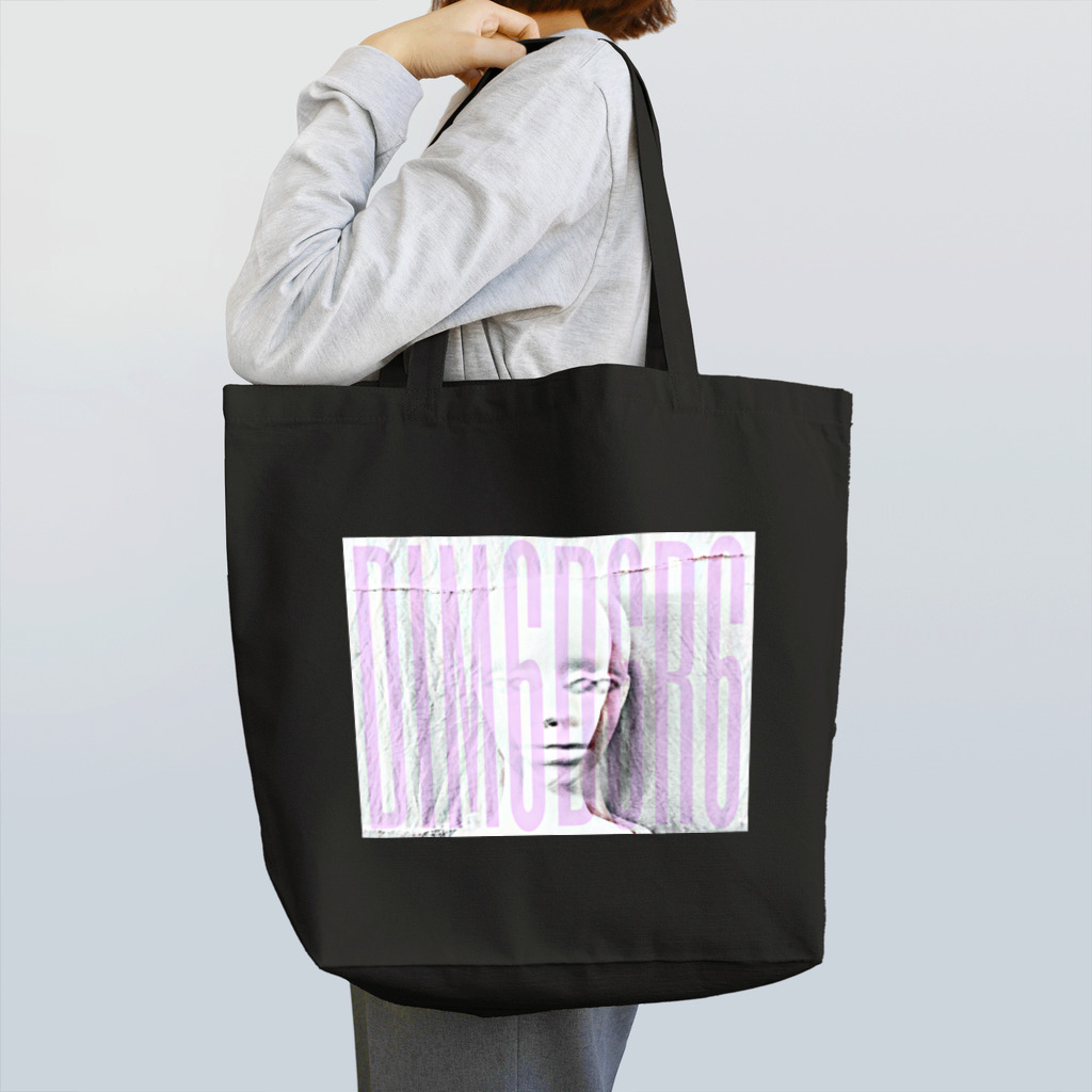 DIMADARA BY VULGAR CIRCUSの残像FACE/DB_01 Tote Bag