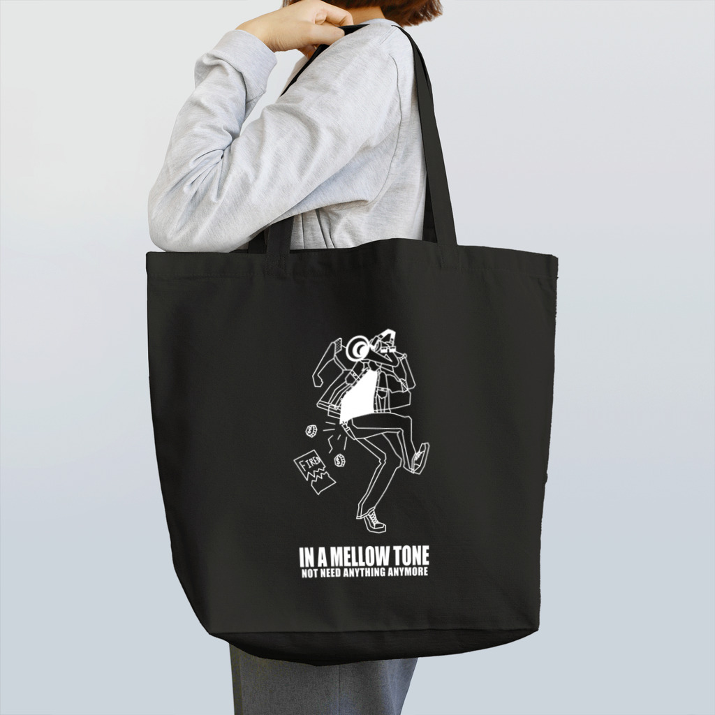 mosmos storeのIN A MELLOW TONE -white- Tote Bag