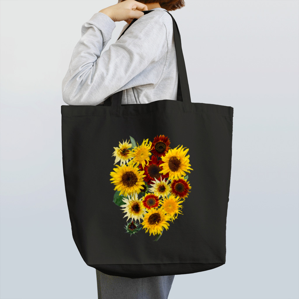 flower & Plants Edenのヒマワリグラフィック-001 Tote Bag