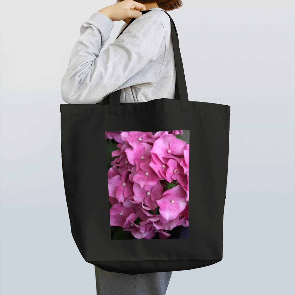 higanbanaのピンクの紫陽花 Tote Bag