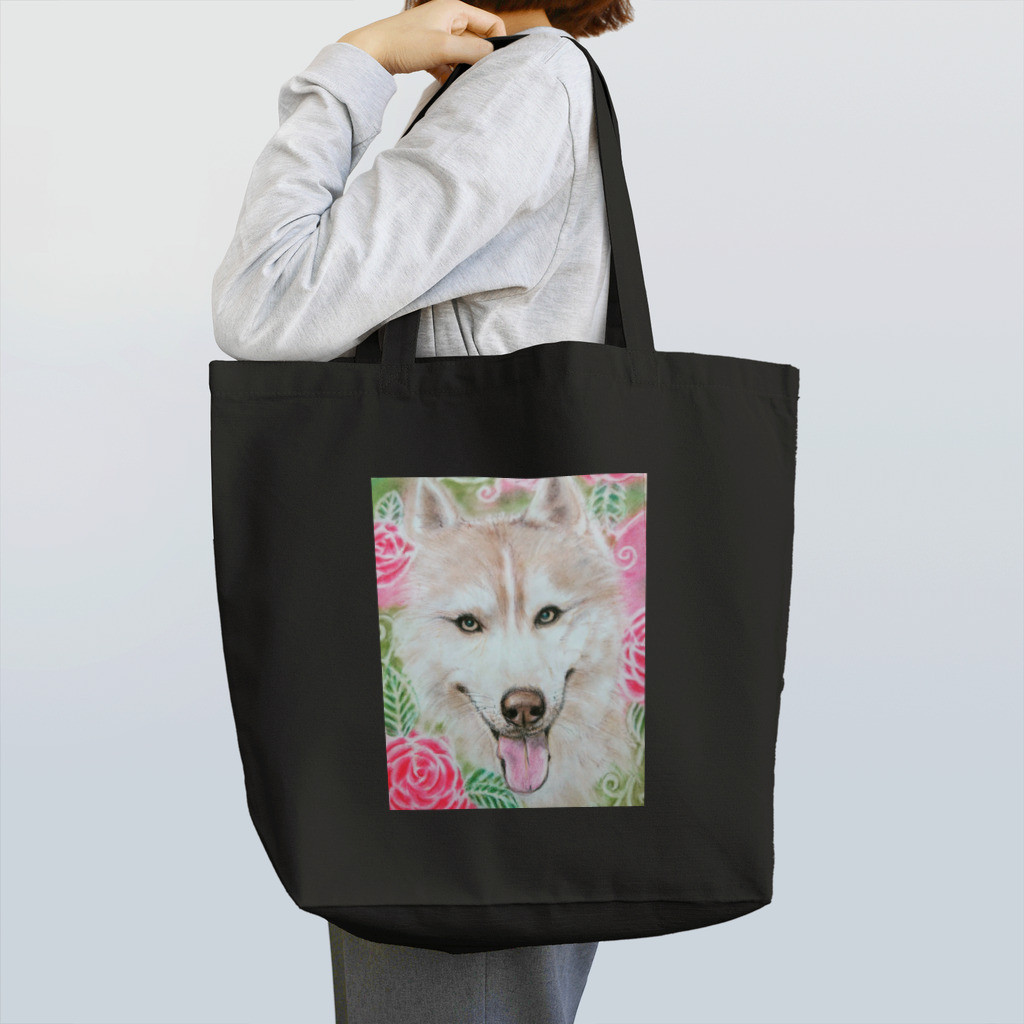 星瞬堂のハスキー犬 Tote Bag