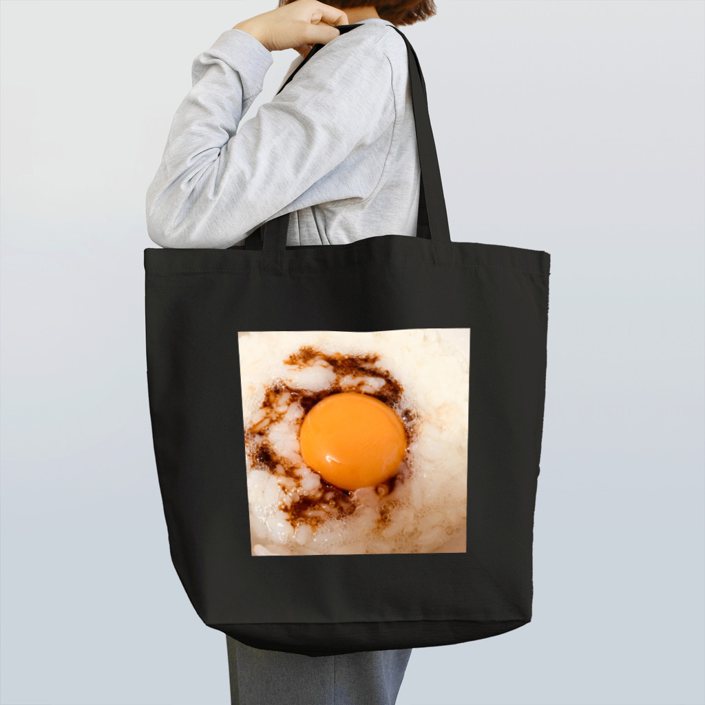 shizukusanの棚の卵かけご飯、 トートバッグ