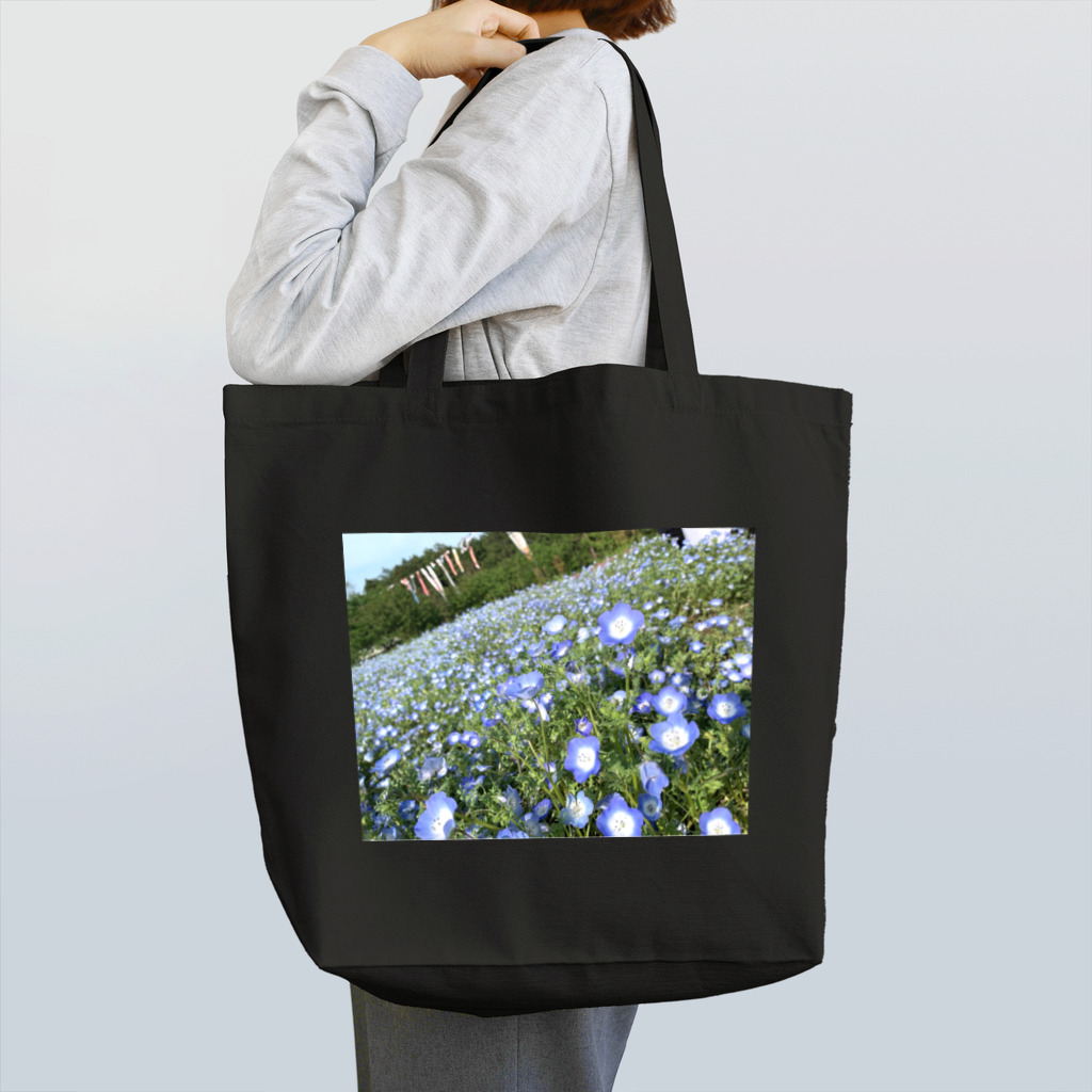 machi_koingのネモフィラ Tote Bag