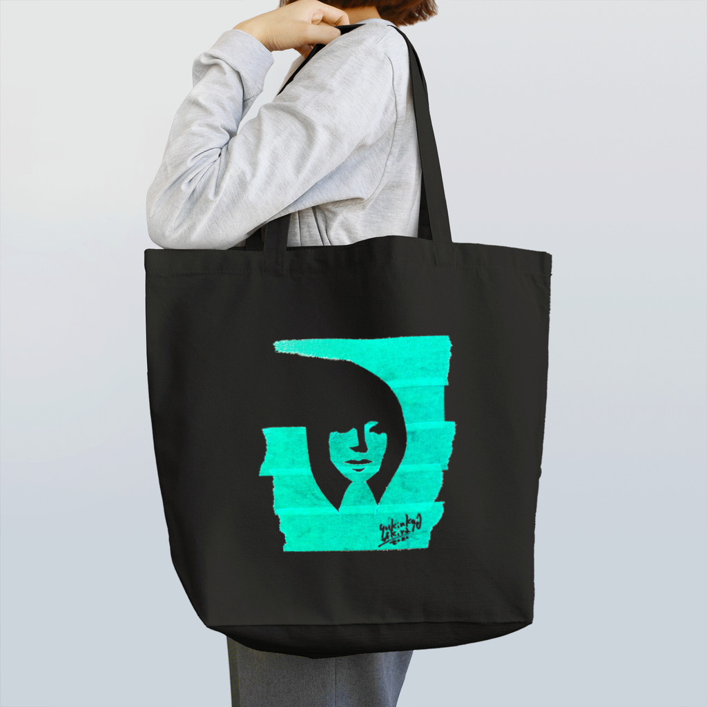 Yukinko Akira factoryのface Tote Bag