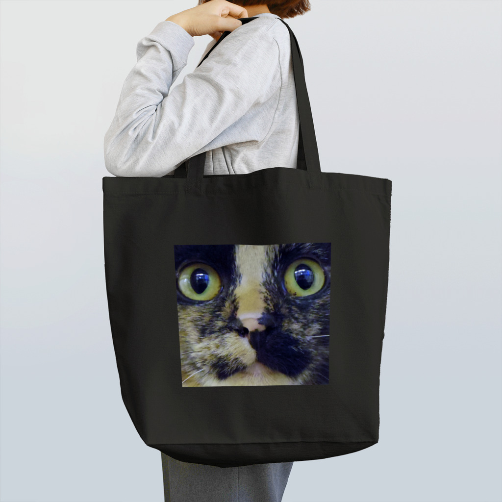 あかめ@猫カフェのサビ猫 トートバッグ