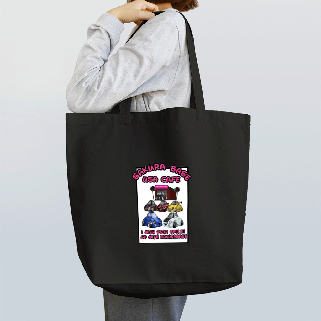 USAcafeティンカーベルのクレープやさんのサクラベースとゆかいな仲間たち Tote Bag