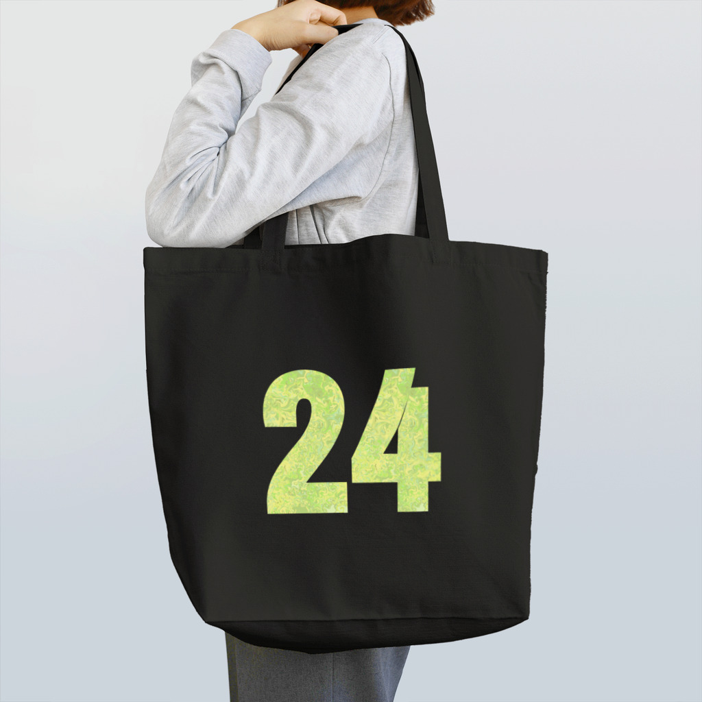 Yuka’s shopの24番 green トートバッグ