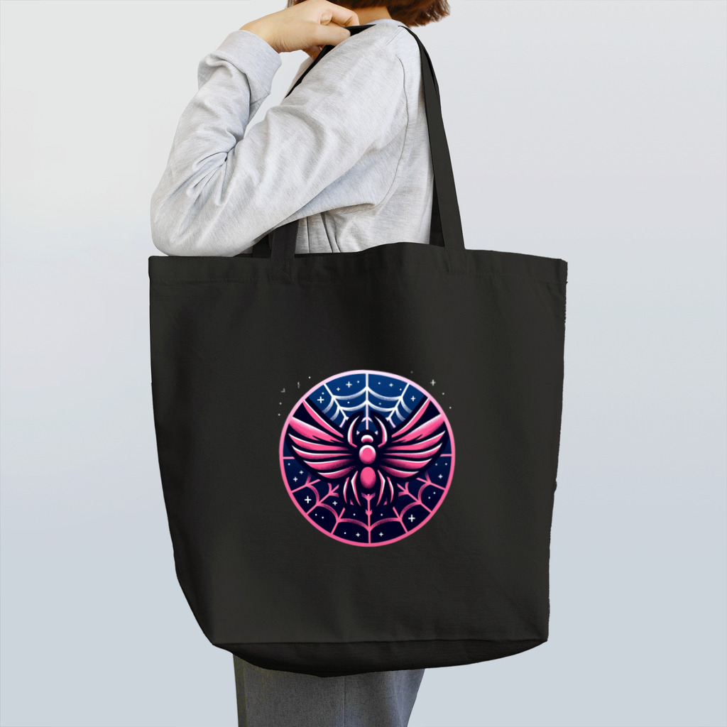 uminosobakaraのピンクスパイダー Tote Bag