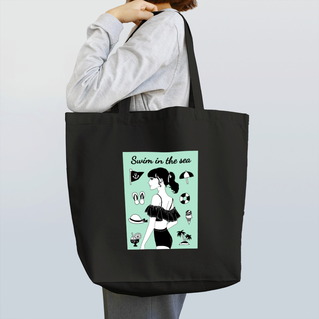 Sugisugi shopのswimwear girl Tote Bag