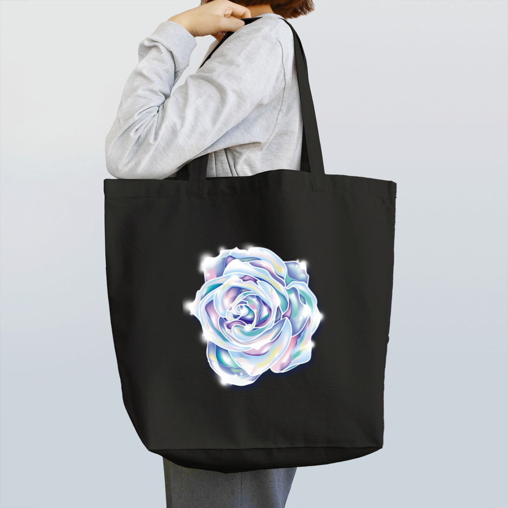 るなるなの虹色のバラ Tote Bag