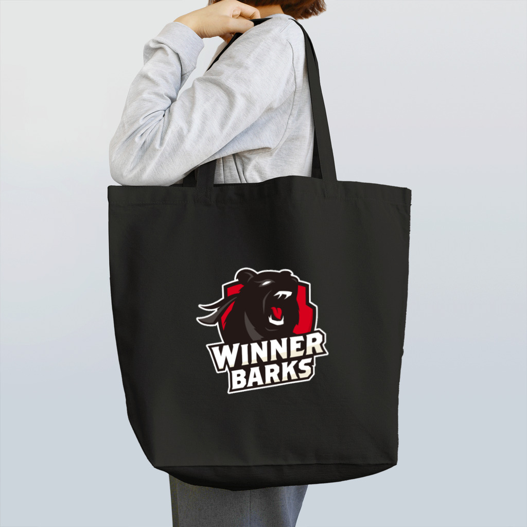 WinnerBarks Ent.のWinnerBarksチームロゴ Tote Bag