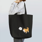 しばじるしデザインの柴犬ナナメ45度「・・・」 Tote Bag