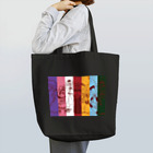 Merry FridayのHAPPY!SLOPPY!集合柄 Tote Bag